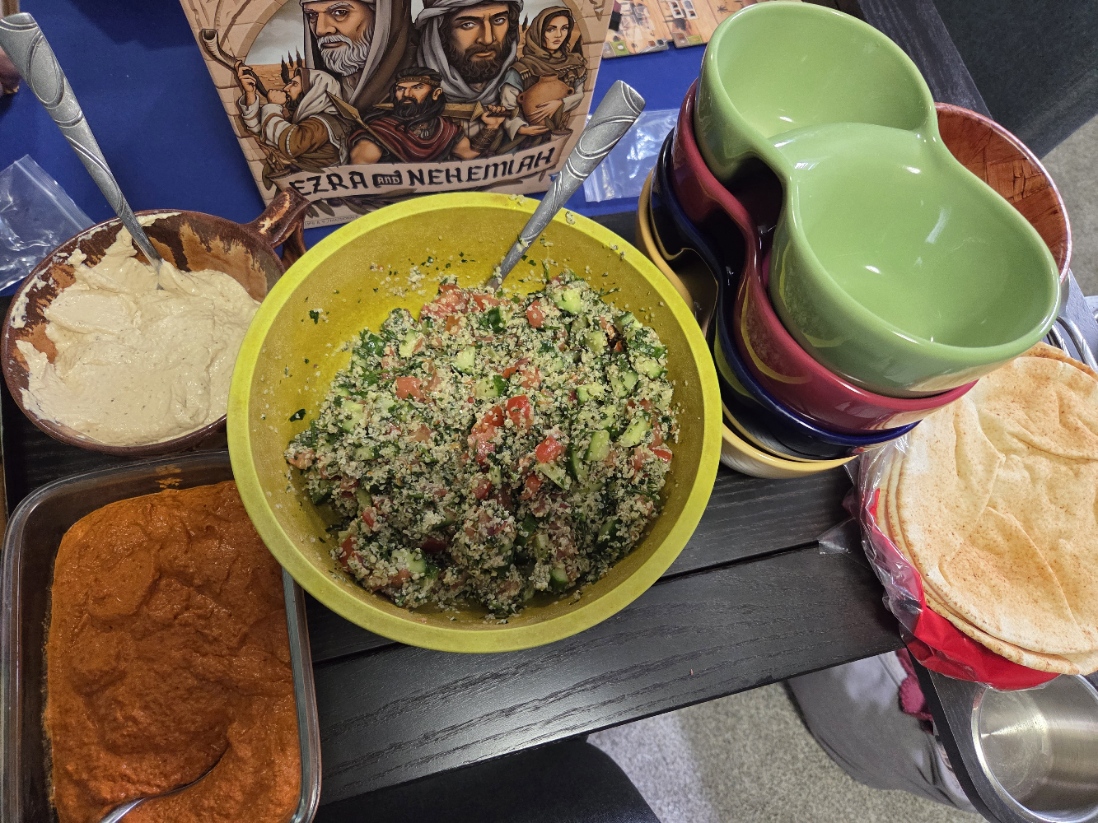 Baba Ganoush & Building Biblical Walls