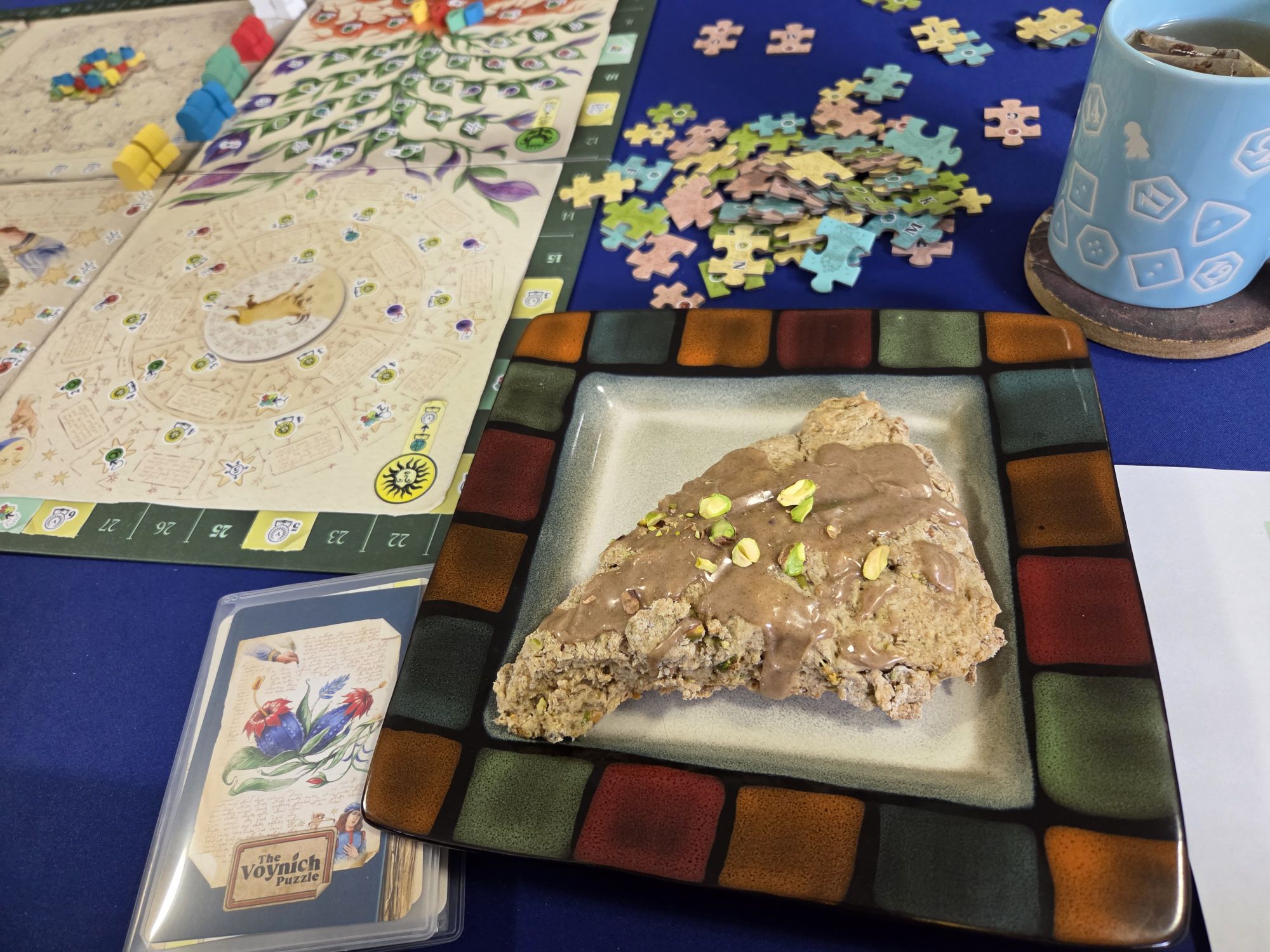 Pistachios, Puzzles, & Parchment