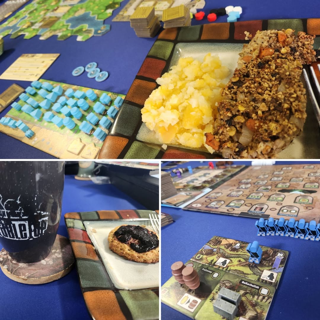 Scottish Games, Scones, & Haggis Sans Sheep